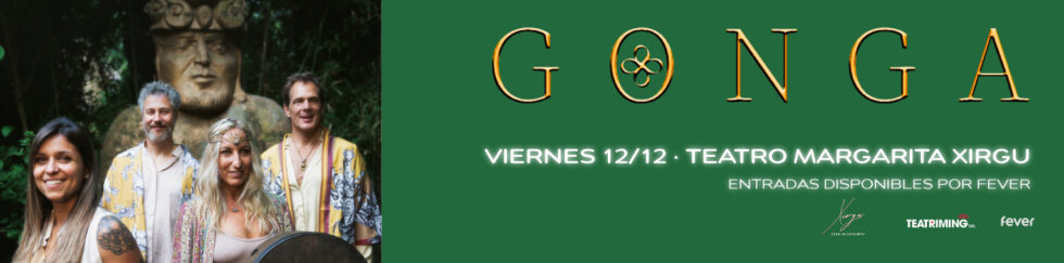 GONGA en Teatro Xirgu, Buenos Aires – 12 de diciembre, 20 h